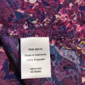Haut Sans Manches Coldwater Creek – Taille PL (Petite Large) – Violet – Tenue Casual Ou Pro